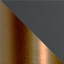 Brushed Copper-Black