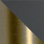 Brushed Gold-Black