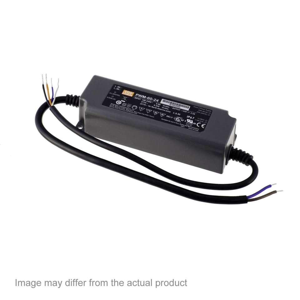 LED POWER SUPPLY 24V-DC / 60W IP67 DIM5