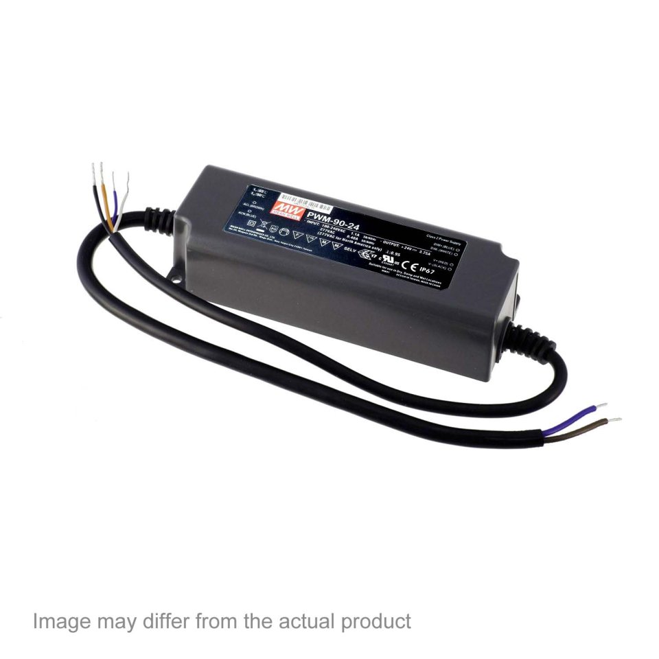 LED POWER SUPPLY 24V-DC / 90W IP67 DIM5