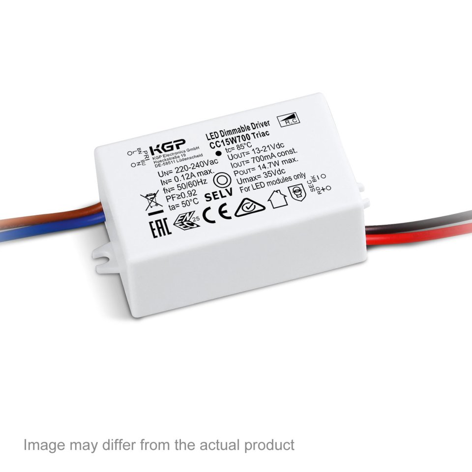 LED POWER SUPPLY 700mA / 15W DIM8