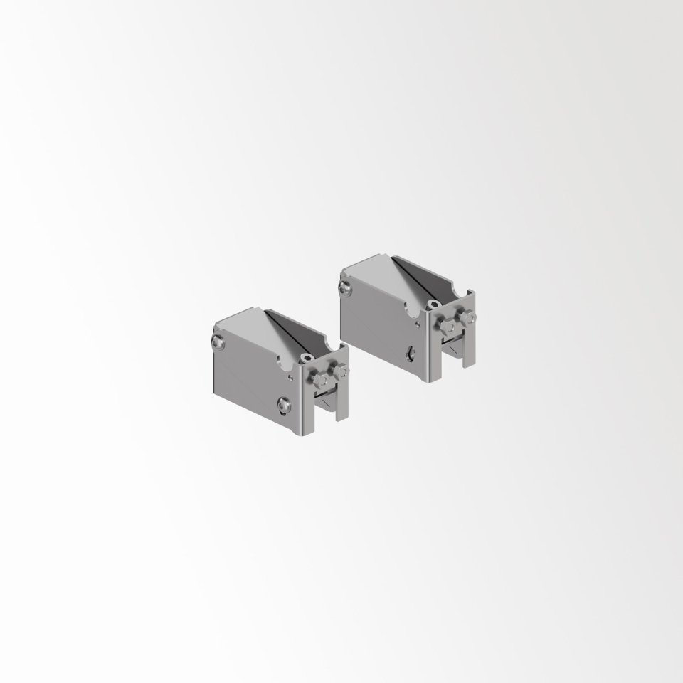 WALL BRACKET SET 60 INOX