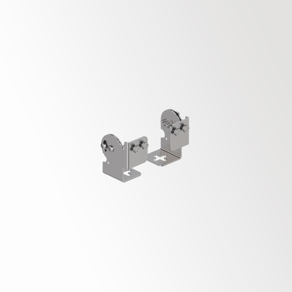 FLOOR BRACKET SET INOX